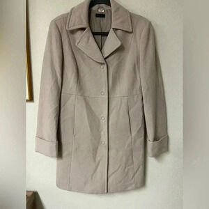 United Colors of Benetton Pea Coat Wool Blend size 46